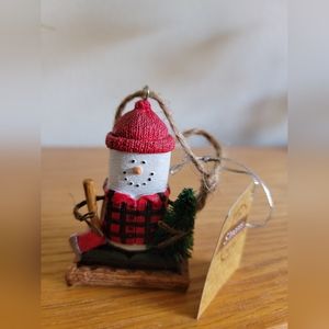 S'mores Lumberjack Ornament